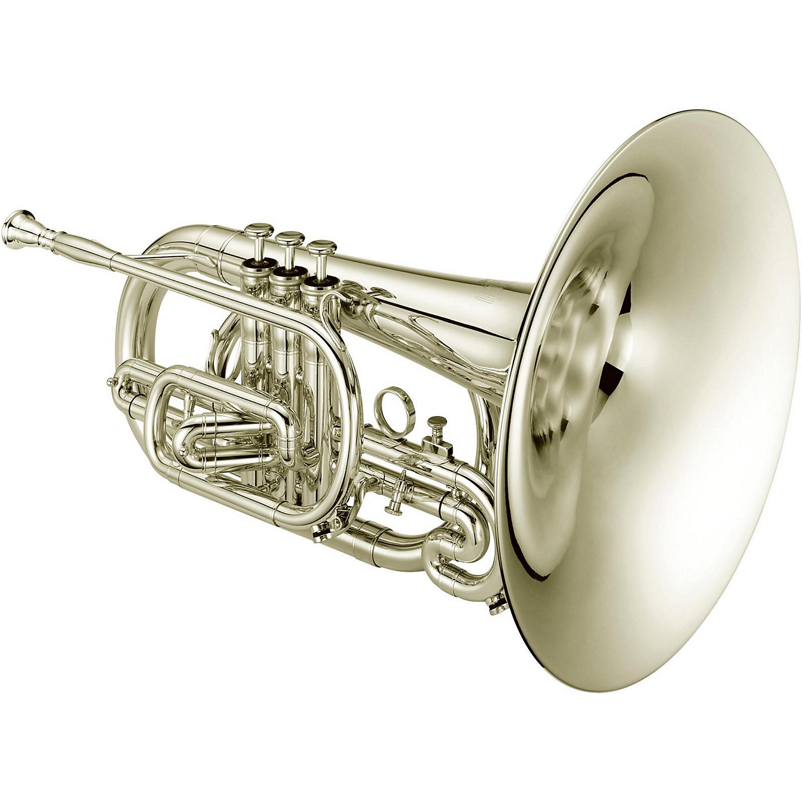 Jupiter JMP1100M Quantum Series F Marching Mellophone Silver | Musician ...