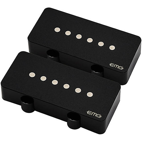 EMG JMaster Set Alnico 5 Stacked Coil One Volume/One Tone Black