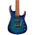 Ernie Ball Music Man JP15 7 7-String Flamed Maple Top Electric Guitar Cerulean ParadiseK03972