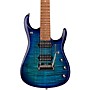 Ernie Ball Music Man JP15 7 7-String Flamed Maple Top Electric Guitar Cerulean Paradise K03972