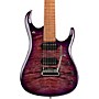 Ernie Ball Music Man JP15 7 7-String Flamed Maple Top Electric Guitar Purple Nebula