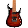 Ernie Ball Music Man JP15 7 7-String Flamed Maple Top Electric Guitar Tiger Eye K00829