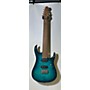 Used Sterling Audio JP15 7 STRING Solid Body Electric Guitar AQUA BURST