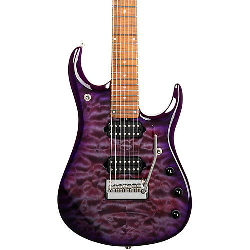 Ernie Ball Music Man JP15 7 String Electric Guitar Purple Nebula
