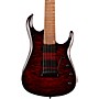 Ernie Ball Music Man JP15 7-String Electric Guitar Red Tide Quilt K08747