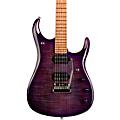 Ernie Ball Music Man JP15 Flamed Maple Top Electric Guitar Purple Nebula FlameH04219