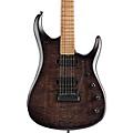 Ernie Ball Music Man JP15 Flamed Maple Top Electric Guitar Transparent BlackH07478