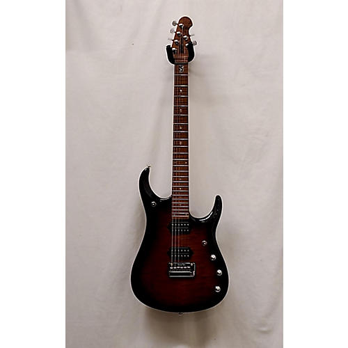 Ernie Ball Music Man JP15 John Petrucci Signature Solid Body Electric Guitar Tiger Eye Flame