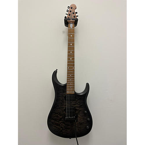 Ernie Ball Music Man JP15 John Petrucci Signature Solid Body Electric Guitar Trans Black