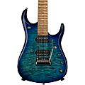 Ernie Ball Music Man JP15 Roasted Quilt Maple Top 7-String Electric Guitar Cerulean ParadiseK04951