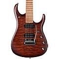 Ernie Ball Music Man JP15 Roasted Quilt Maple Top 7-String Electric Guitar Sahara BurstF99830