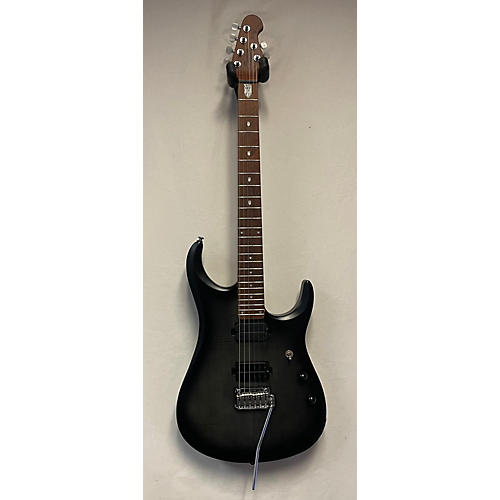 Sterling by Music Man JP150 John Petrucci Signature 6-String Solid Body Electric Guitar Trans Black Satin