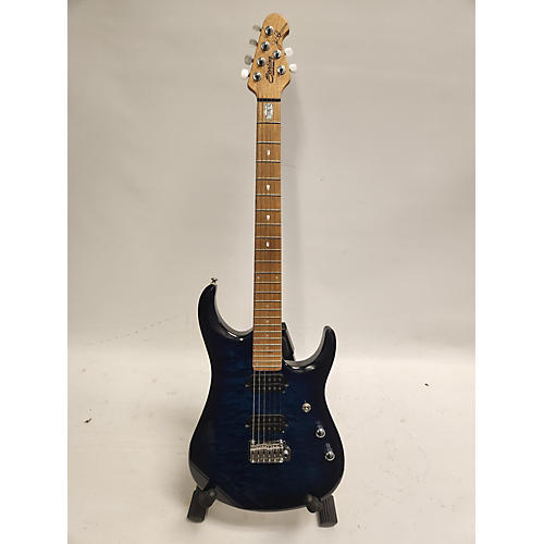 Sterling by Music Man JP150 John Petrucci Signature Solid Body Electric Guitar Blue Burst