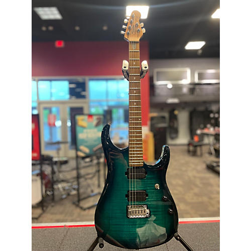 Sterling by Music Man JP150 John Petrucci Signature Solid Body Electric Guitar Emerald Green