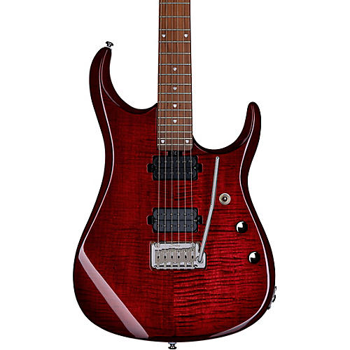 Sterling by Music Man JP150FM John Petrucci Signature Electric Guitar Royal Red