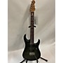 Used Sterling by Music Man JP150FM Solid Body Electric Guitar Trans Black Satin