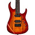 Sterling by Music Man JP157D John Petrucci Signature With DiMarzio Pickups 7-String Electric Guitar Blood Orange BurstBlood Orange Burst
