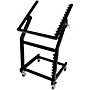 Ultimate Support JS-SRR100 Rolling Rack Stand - Black Black
