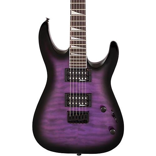 Jackson JS Series Dinky Arch Top JS32Q DKA HT Electric Guitar Transparent Purple Burst