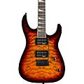 Jackson JS Series Dinky JS20 DKQ 2PT Electric Guitar - Transparent GreenTobacco Burst