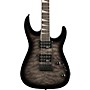 Jackson JS Series Dinky JS20 DKQ 2PT Electric Guitar - Transparent Black