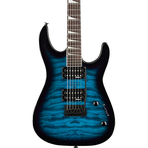 Jackson JS Series Dinky JS20 DKQ 2PT Electric Guitar Condition 2 - Blemished Transparent Blue 197881251161