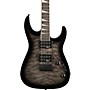 Jackson JS Series Dinky JS20 DKQ 2PT Electric Guitar Transparent Black