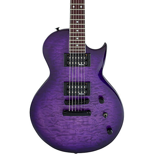 Jackson JS Series Monarkh SC JS22Q Electric Guitar Transparent Purple Burst