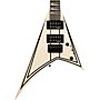 Jackson JS Series RR Minion JS1X Electric Guitar - White with Black Pinstripes