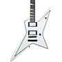 Jackson JS Series Signature Gus G. Star JS32 Electric Guitar Satin White with Black Pinstripes