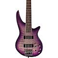 Jackson JS Series Spectra Bass JS3QV 5-String Purple PhazePurple Phaze