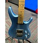 Used Ibanez JS140M Solid Body Electric Guitar Metallic Blue