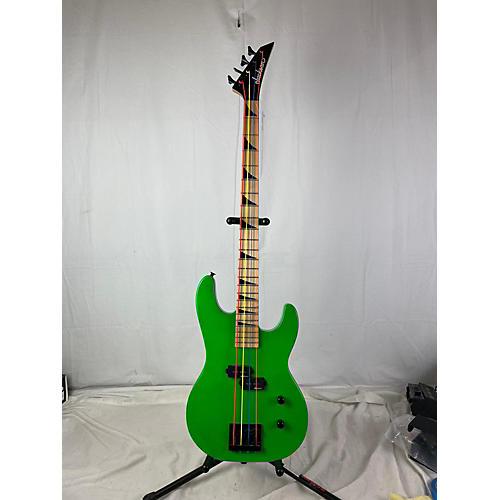 Jackson JS1M Electric Bass Guitar Neon Green