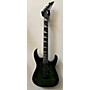 Used Jackson JS20 Solid Body Electric Guitar Green Burst