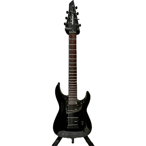 Jackson JS22-7 Dinky 7 String Solid Body Electric Guitar Black