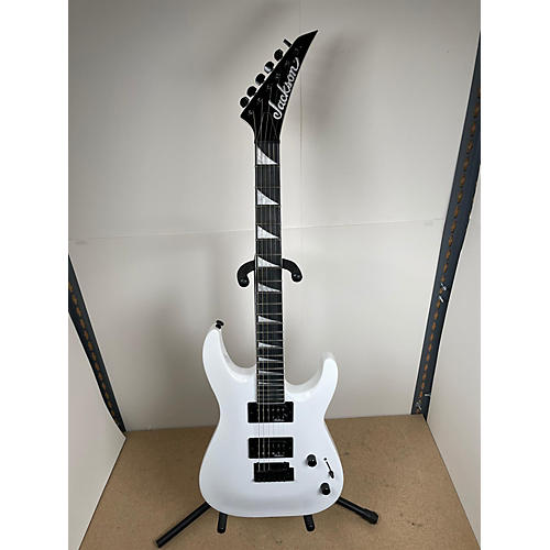 Jackson JS22 Dinky Solid Body Electric Guitar White