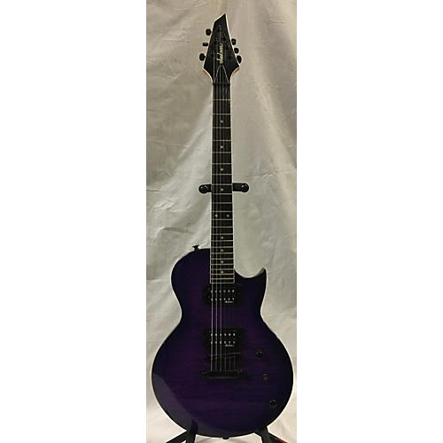 Jackson JS22Q Monarkh Solid Body Electric Guitar Trans Purple