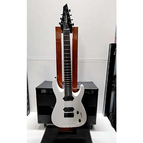 Jackson JS32-7 Dinky DKA 7 String Solid Body Electric Guitar White