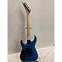 Used Jackson JS32 Dinky Solid Body Electric Guitar BRIGHT BLUE