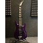 Used Jackson JS32 Dinky Solid Body Electric Guitar metallic purple