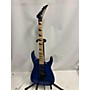 Used Jackson JS32 Dinky Solid Body Electric Guitar Blue