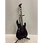 Used Jackson JS32Q Solid Body Electric Guitar Transparent Purple Burst