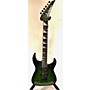 Used Jackson JS32TQ Dinky Solid Body Electric Guitar GREEN BURST