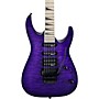 Open-Box Jackson JS34Q Dinky DKAM Electric Guitar Condition 1 - Mint Transparent Purple