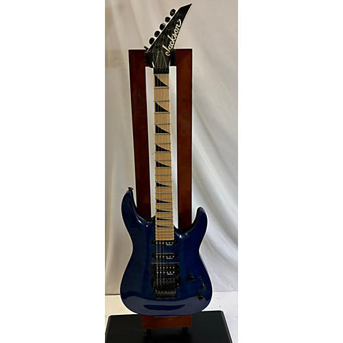 Jackson JS34Q Dinky Solid Body Electric Guitar Blue