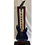 Used Jackson JS34Q Dinky Solid Body Electric Guitar Blue