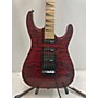 Used Jackson JS34Q Dinky Solid Body Electric Guitar Red