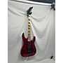 Used Jackson JS34Q Dinky Solid Body Electric Guitar Trans Red