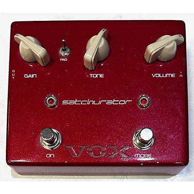 VOX JSDS Joe Satriani Satchurator Distortion Effect Pedal