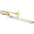 Jupiter JTB1150FOQ Performance Series F-Attachment Trombone Silver plated Yellow Brass BellLacquer Yellow Brass Bell